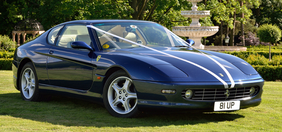 Ferrari 456 M GT Coupe Tour de France Blue (1998)