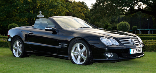 Mercedes SL600 Metallic Black (2008)