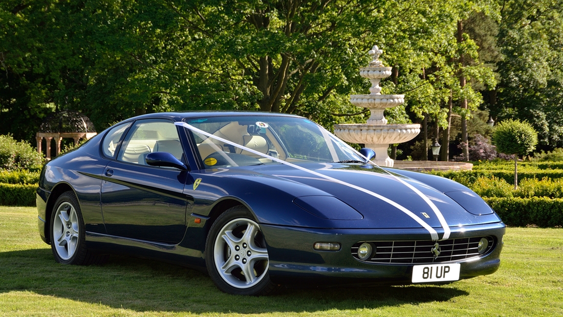 ferrari 456 tour de france blue