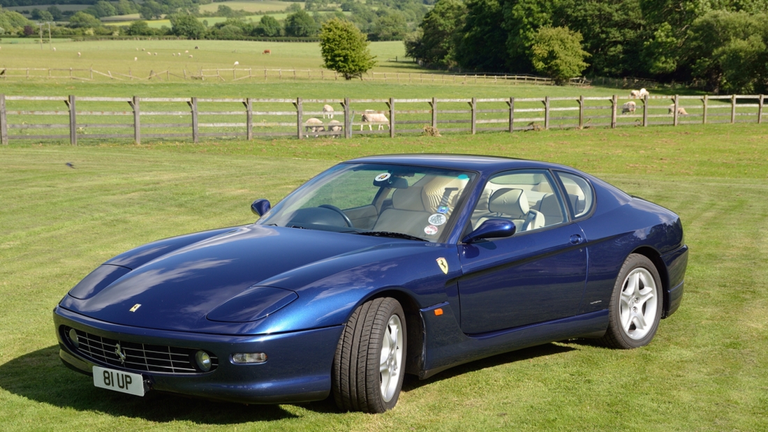 Ferrari 456 M GT Coupe Tour de France Blue (1998)